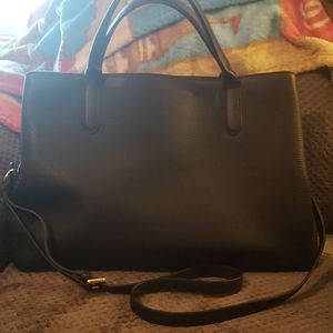 Mark and Graham Caroline Tote Pebbled Black